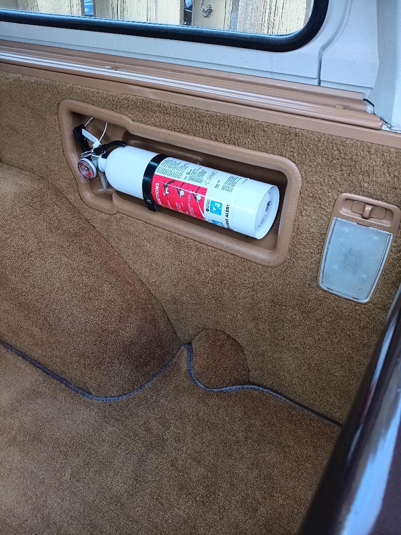 Fire Extinguisher Recess Niche