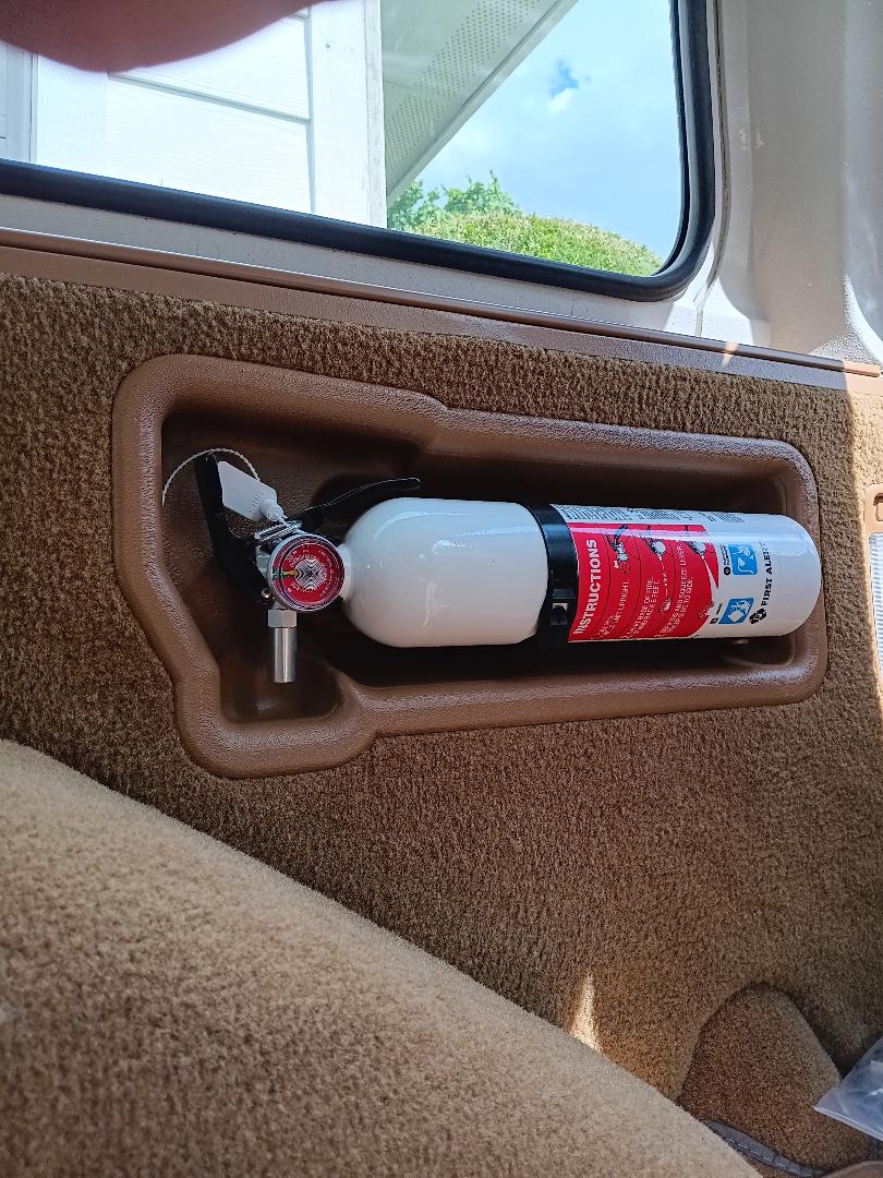 Fire Extinguisher Recess Niche