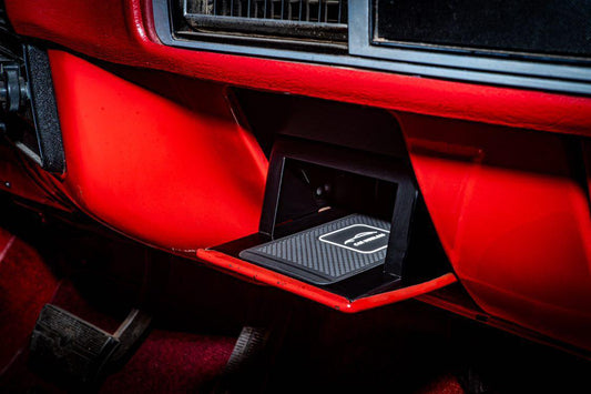 1973-1987 GM Squarebody ash tray wireless phone charger